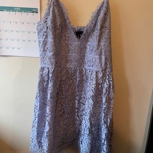 NBD size M dress - tank top, purple lace